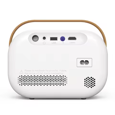 BlitzWolf 2.4G/5G Wifi Projector Full HD 1920x1080P Mini Projector w/ 2 Speakers 200ANSI Android 9.0