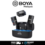 BOYA BoyaMic All-in-One Wireless Microphone with On-Board REC. 8GB Memory For 15 Hours Recording