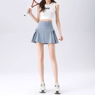 [Yoga Fitness] Yoga Skirt Women Summer Sports Breathable Quick-Drying Large Size Fake Two-Piece Anti