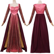 Kids Hocus Pocus 2 Sarah Sanderson Cosplay Costume Girls Dress Halloween Outfit