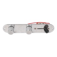 MY-Fast Delivery Pre Wiring Electric Guitar Control Plate Prewired Loaded Harness 3 Way Switches Kno