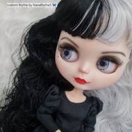 Custom Blythe Doll Teacher Ella Cruella de vil [Custom Made Decorated According To Idol Style Charac