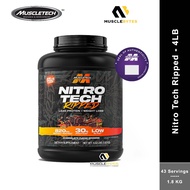 MuscleTech - Nitro Tech Ripped [4LBS / 1.81KG] NitroTech Ripped [Whey Protein]