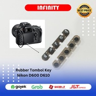 TOMBOL Rubber Rubber Button Keypad Menu Nikon D600 D610