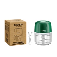 【5k voucher】ecentio Mini Chopper Blender Portable 6 bilah pisau Bumbu kapsul Alat Penggiling daging 