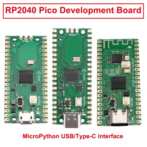 RP2040 Pico Development Board Raspberry Pi W Dual Core Chip MicroPython USB/Type-C interface for Ras