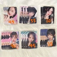 IVE 小卡 特典 Yujin Gaeul Rei Wonyoung Liz Leeso 秋天 李瑞 After Like Love Dive Eleven I am Season’s Greetin