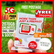 FREE Tunetalk Sim Card Free Shipping Unlimited Internet Data &amp; Call Simkad Prepaid Tune Talk Celcom 4G WiFi Router Modem