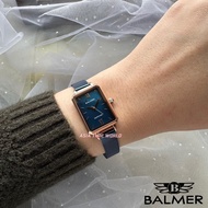 [Original] Balmer 8190L RG-5 Elegance Sapphire Women's Watch with Blue Dial Blue Stainless Steel Mesh Bracelet