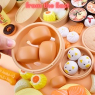 Children Kitchen Playset: 84pc East Meets West Food Items + 15pc Utensils