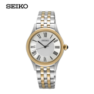 SEIKO นาฬิกาข้อมือผู้หญิง SEIKO QUARTZ WOMEN MODEL รุ่น SUR612P ขนาด 29.6 mm.