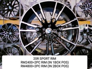 新 NEW SPORT RIM 20 INCH BMW RM4800 4PC RIM  G20 G30 X3 xDrive30i M40i G12 G13