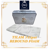 Tilam 3 Lipat Tilam Lipat Brand Honey Foldable Mattredd Three Fold Mattress