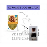 Advocate Dog Medium 4-10 Kg Tenguk Drops for Dogs 1ml (1 bottle) Original Share In Jar
