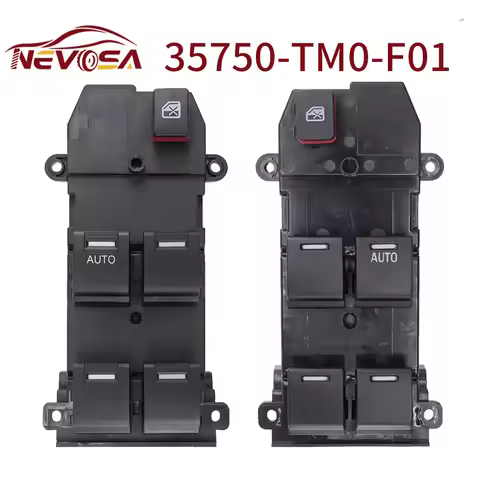 NEVOSA For Honda FIT 2009 For Honda City 2007-2012 Power Window Switch 35750-TM0-A01 35750TM0A01 357