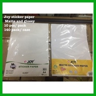 ▼ ◵ Joy Sticker Paper (10 pcs)