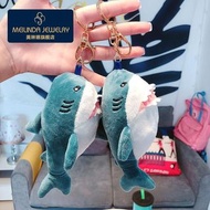 全新 可愛小鯊魚Ikea類似款鑰匙圈吊飾