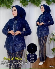 Setelan kebaya wisuda modern hijab remaja style modis Tile payet high quality terbaru / Kebaya encim