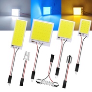 T10 W5W LED Bulb C5W Festoon LED Light 31/36/39/41mm COB 12V 7000K White Super Bright Car Interior D