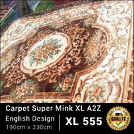 KARPET SUPER MINK XL A2Z ENGLISH DESIGN