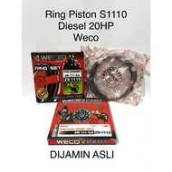 Piston Ring S1110 4 Ring Weco Diesel Piston Ring 20HP