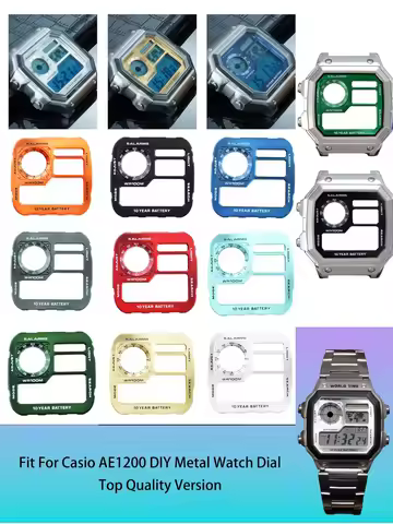 AE1200 Copper Watch Faces Multi Color Sun Pattern Refractive Literal For CASIO 3299 AE-1200 AE1200 A