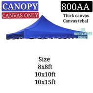 8x8 10x10 Canvas only market canopy / kanvas kanopi / kain kanopi khemah pasar