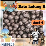 batu timah ladung pancing R / fishing lead sinker