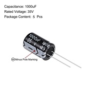 1000uF 35V Capacitor, Aluminum Electrolytic Capacitors