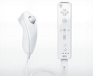 Wii 原廠中古裸包 右手+左手 手把 一組 控制器 搖桿