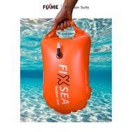 (PRO) ทุ่นว่ายน้ำ ไตรกีฬา Buoy safety เป็น Dry Ocean Bag ทุ่นลอยตัว Open sea Safety 10ลิตร