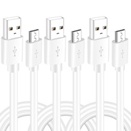 SIOCEN 10FT 3Pack USB Power Extension Cable Cord for WyzeCam,Yi Camera,Oculus Go,Echo Dot Kid Editio