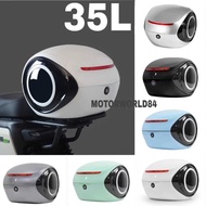 ALIEN TOP BOX 35L 35 LITER UNIVERSAL MOTORCYCLE BOX SIPUT REAR TOP BOX WATERPROOF ABS ADV VARIO Y15 