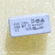 10 pcs capacitor MKP 47n 275v ori