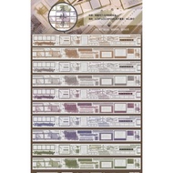Washi Tape - Xiaobaijia : Film Collection Tape Vintage / Cinematic / Ephemera