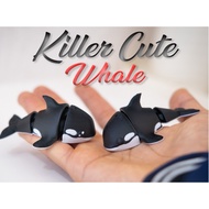 Orca Mini Assassin Whale Keychain / Model – Handmade 3D Printing K03