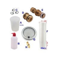 Portable Glass Steel Rubber Clothes Spray Gun Resin Spray Gun Copper Nozzle Large Diameter Spray Gun