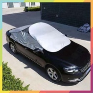 HalfCover Auto Quick Self-Inflating Sunscreen Car Cover - High sun reflection up to 93% ️Euro Qualit