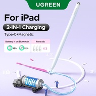 UGREEN Apple Pencil Type-C+Magnetic (2-IN-1)Charging Stylus Pen Magnetic for Applicable to The Lates