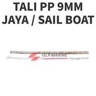 [METER] TALI PP 9MM SAIL BOAT / JAYA PP ROPE 9MM - GLR MARINE
