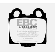 EBC BRAKES ULTIMAX 2 (BLACKSTUFF) TOYOTA ALTEZZA REAR