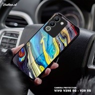 HP HS01 Case Vivo V29E 5G - V29 5G - Softcase Glass Kaca - Hardcase 2D Glossy - Protective Phone Cas