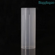 RR 1 Pc 18650 Battery White Sleeve Battery Insulation Tube Fixed Plastic Tubing for Case for Protection for Shell