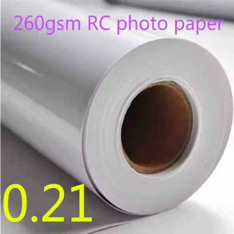 190g inkjet photo RC glossy luster photo paper A4*30m roll factory supplier