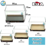 EJA Brand Aquarium Set Of 4 Small Leaves 7 Inches/9 Inches/10 Inches/12 Inches