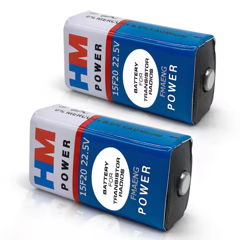 2x 22.5V 15F20 Primary Battery for A412 B122 MN122 BLR122 MN122 PX72 U15 UG015 V72PX VS0 U101 U201 T