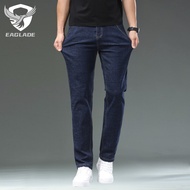 EAGLADE Casual Stretch Denim Pants 982 in Blue C03