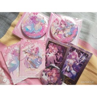 Honkai Impact 3  Elysia Eternal Lover Series badge postcard pendant keychain WEE1