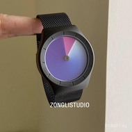 《The moment of color change,My cerebellum has atrophied》Unisex Style Fashionable Simple Watch ins888