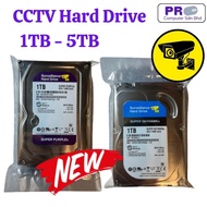 CCTV Hard Drive 1TB/1.5TB/2TB/3TB/4TB/5TB – 24/7 Surveillance HDD for DVR/NVR Security System